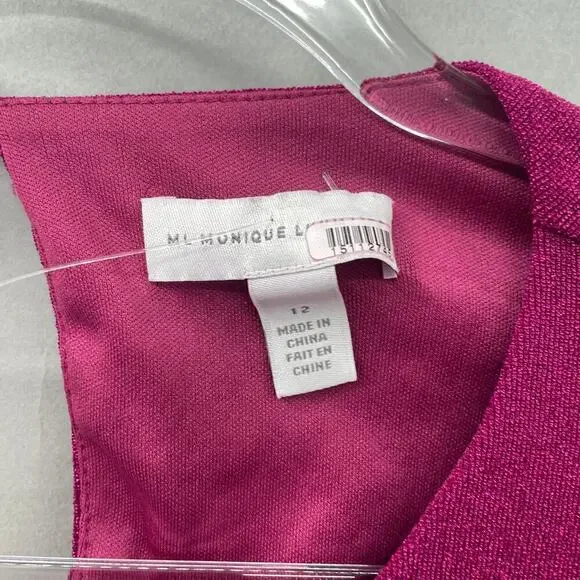 63. Monique Lhuillier Maxi Dress Womens 12 Sparkly Swiftie Cocktail Shimmery - Picture 8 of 9